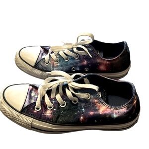 Converse Satin Galaxy Low Top Shoes Size 6